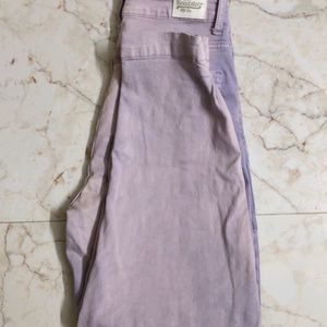 Roadster Lavender Faded Baggy Joggers 26(XS)