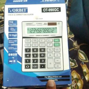 Orbit OT-990GC CALCULATOR FULLY  WORKING CONDITION