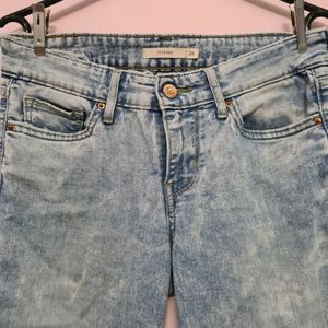 Levi’s Distressed Blue Jeans