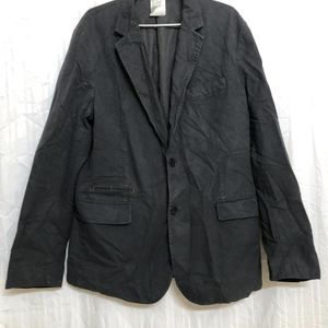 Mexx Black Cotton Blazer