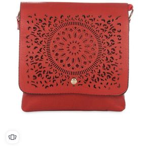 beautiful orange sling bag