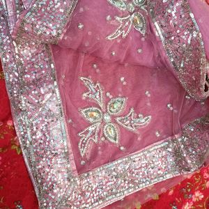 Pink Ghagra