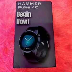 New Hammer Pulse 4.0 Round Dial Calling SmartWatch