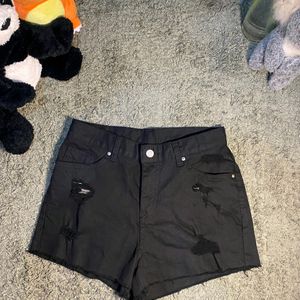 Black Colour Denim Short Jeans 🫶🫶🫶