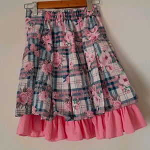 Girl Top Skirt Set