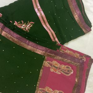 GEORGETTE SAREE