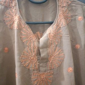 New Chikenkari Kurta