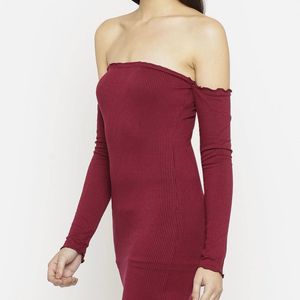 Off shoulder Bodycon Dress