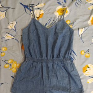 Forever 21 Denim Romper/Playsuit