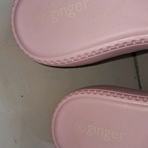 NEW GINGER WOMEN SOLID FLATFORM SLIDES FLIPFLOPS