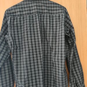 Black and White Cheque Shirt