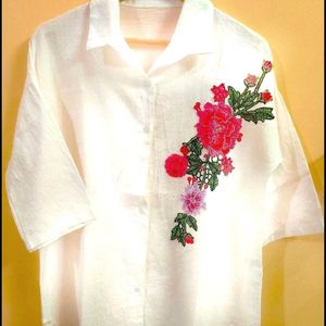 New Embroidery Shirt For Women