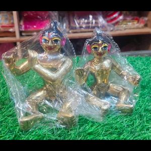 Pital Brass Murti & Laddu Gopal