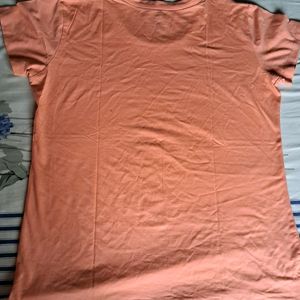 Orange Casual Top