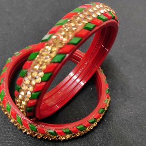 Red And Green Bangles