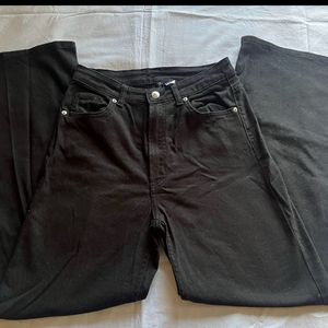 H&M Black Flared Jeans