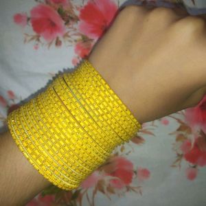 New Beautiful Yellow Bangles