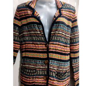 Soft Woolen Cardigan Sweater For women's