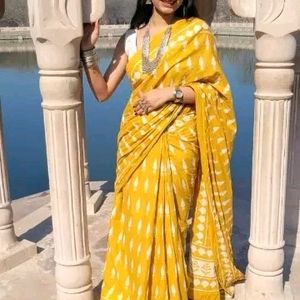 Trending Pure Cotton Saree