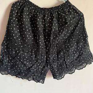 Women Polka Dot Cute Top and Shorts