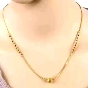 2 Golden Short Mangalsutra