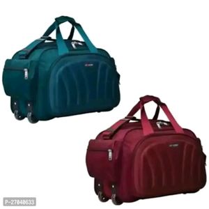 Fancy Nylon Travel Trolley Hand Carry Bags