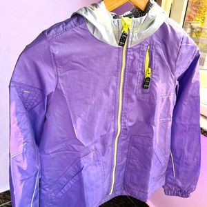 Max fog purple hooded jacket