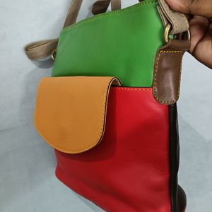 Leather Womens Sling Bag