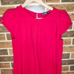 Red Formal Top