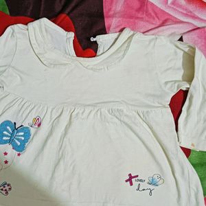 Combo Of baby Girl Clothes (6 To 12 Months)