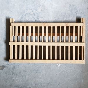 Kitchen Wooden Plate Holder