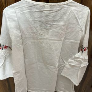 White Cotton Top