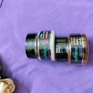 Combo Mcaffeine Body Scrub& Butter