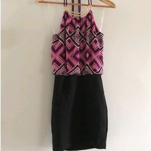 Halter Neck Backless Pencil Skirt Dress