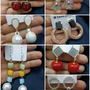 Combo Of Earrings Or Studs