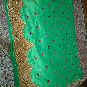 New Saree Very Good Condition With Blouse Pice