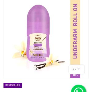 Plum Vanilla Vibes Deodorant Roll On(New)