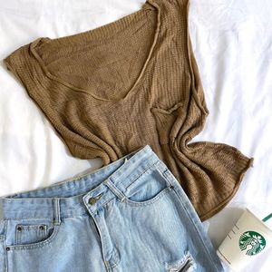 Pinterest Oversized Vest Pullover Top