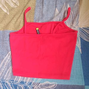 Pink Crop Top