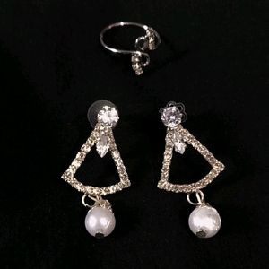 Earrings And Ring Combo