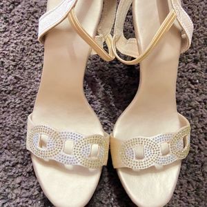 Golden Lightweight Heels