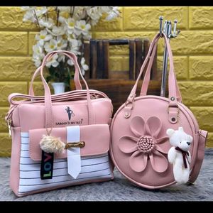 Women Sling Bag And Hand Bag Combo