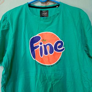 Stop Fine Printed T-shirt