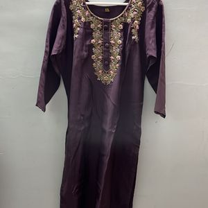 Kurtha Set With Pant and Chunni