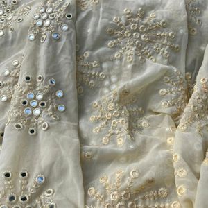 Mirror Embroidery Fabric