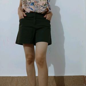 Dark Green Shorts