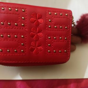 Red Small Wallet