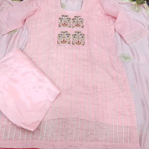 Baby Pink Colour Dress