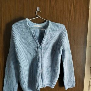 Heavy Crochet Jacket+ Sweater