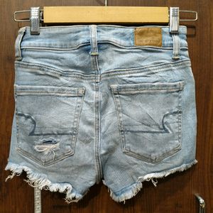 Distressed Denim Shorts For Girls